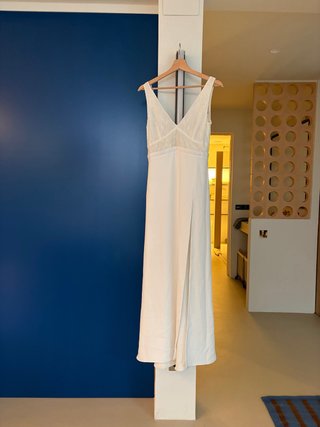 Vestido de Novia Encaje y Apertura pierna