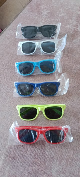 Gafas de sol infantiles pack 6