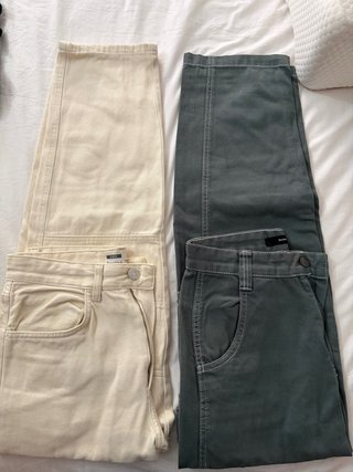 2 Pantalones Cargo Bershka como nuevos