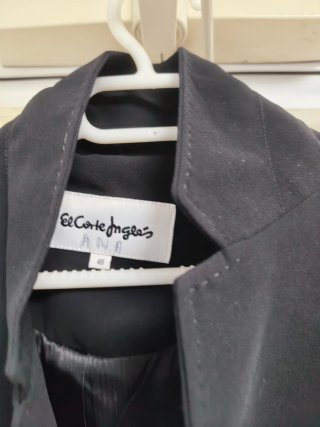 Chaqueta americana negra