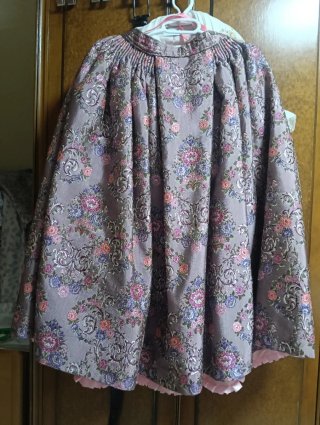 Traje de Fallera Niña Lila