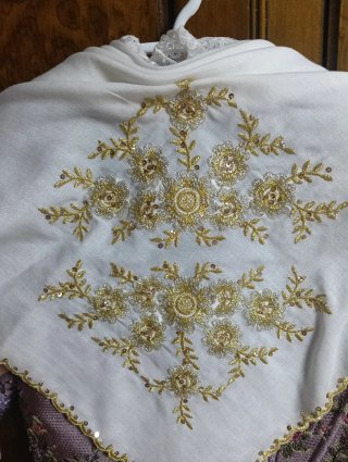 Traje de Fallera Niña Lila