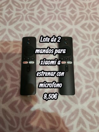 Lote 2 mandos Xiaomi con micrófono