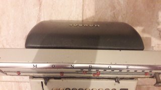 Calculadora Monroe Mecánica Antigua