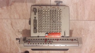 Calculadora Monroe Mecánica Antigua