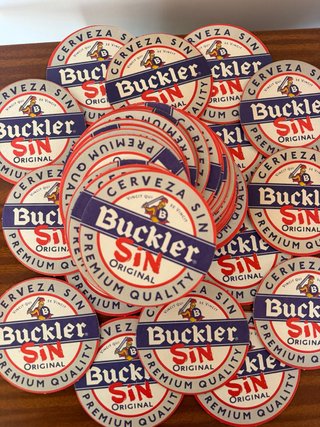 Lote 50 posavasos Buckler Sin Original Nuevos