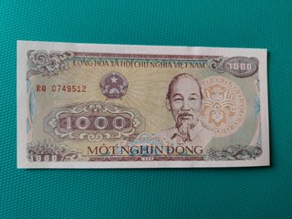 BILLETE DE VIETNAM - 1000 DONG - 1988 -- 02