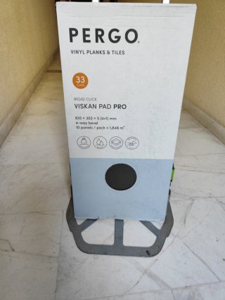 6 Cajas de Tarima Vinílica Pergo Viskan Pad Pro