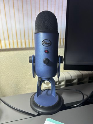 Micrófono Blue Yeti Azul