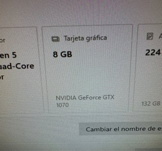 NVIDIA GeForce GTX 1070 8GB GDDR5 – Funcionando