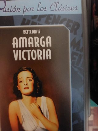 VHS Amarga Victoria Bette Davis