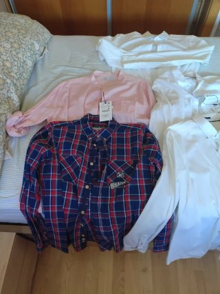 Lote de 6 camisas de chico