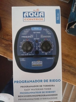 Programador de riego Aqua Control