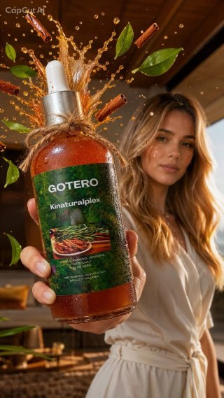 Gotero Kinaturalplex Crecimiento Capilar