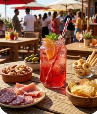 Set 6 bicchieri Campari Tonic