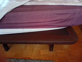 Cama completa 1,50: Base Tapizada y Colchón