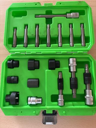 Extractor de Poleas Juego Herramientas