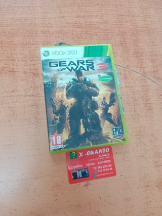 JUEGO XBOX 360 GEARS OF WAR 3