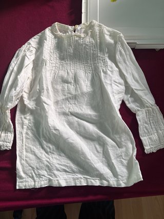 Camisa de Baturro Infantil Blanca.