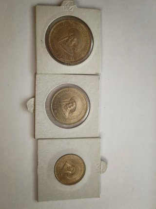 Lote 3 Monedas Plata Portugal 1960