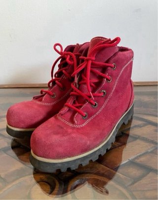 Botas de montaña Rangers rojas