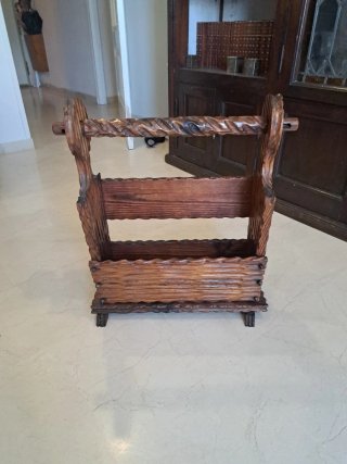 OFERTA!!!!Revistero de Madera Maciza