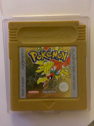 Pokemon Edición Oro ORIGINAL - GBC