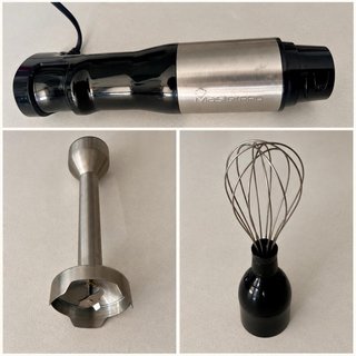 Batidora de mano Masterpro con accesorios