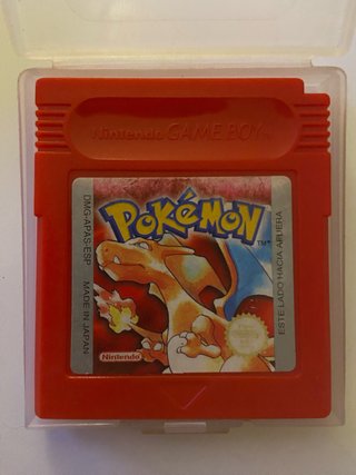 Pokémon Rojo Game Boy Nintendo DMG-APAS-ESP