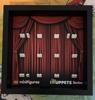 Cornice Espositore LEGO Minifigures Muppets