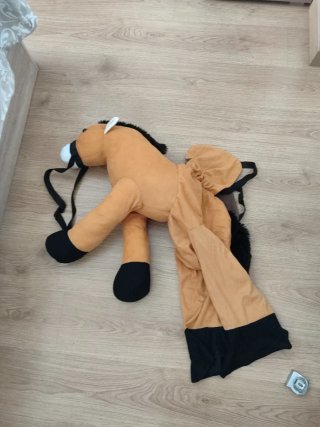 Disfraz caballo peluche niño