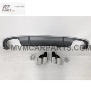 Difusor Trasero Audi A4 4P / Avant 2016+ Sline