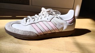 Zapatillas Adidas Samba Blancas y Rosas