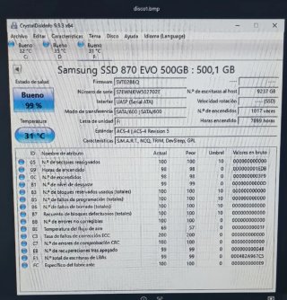 2 Discos SSD Samsung 870 Evo 500GB