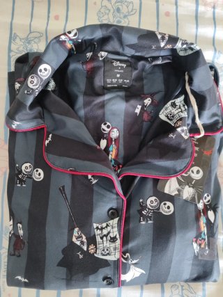 Pijama Mujer Pesadilla Antes de Navidad Talla M