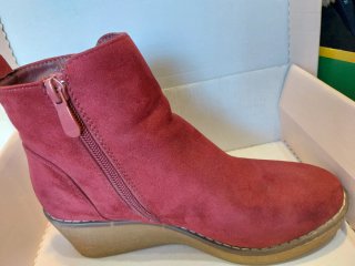 Botines de Invierno Rojos Talla 36