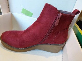 Botines de Invierno Rojos Talla 36