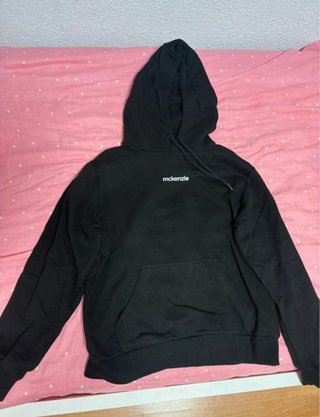 Sudadera McKenzie Negra Talla M