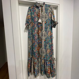Vestido Largo Estampado