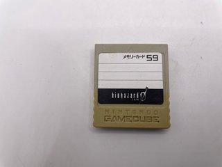 Memory Card Nintendo GameCube 59 Blocchi DOL-008 O