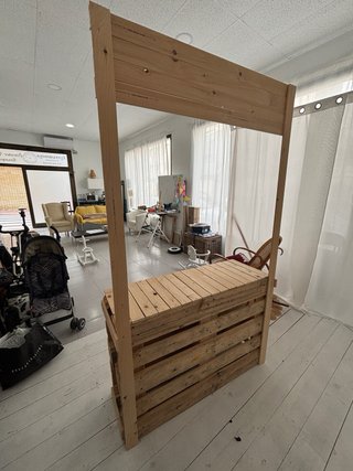 Mostrador de Madera Tipo Palet