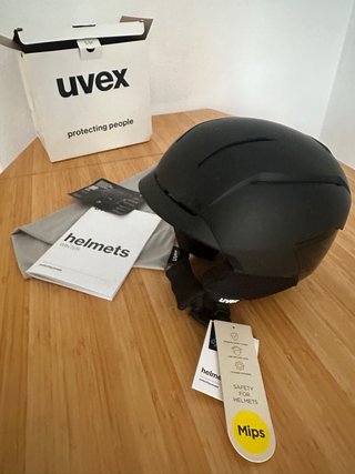 Casco esquí Uvex Levitate MIPS Negro