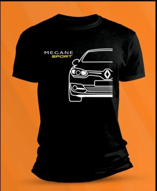Camiseta manga corta Renault Megane III Sport