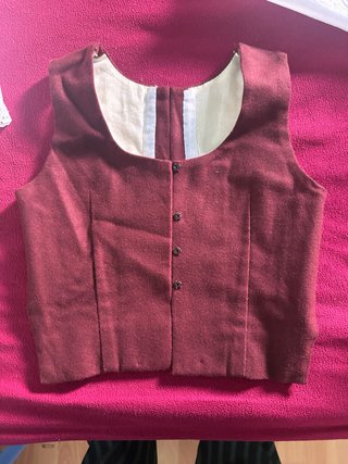 Chaleco de baturra para niña o niño.