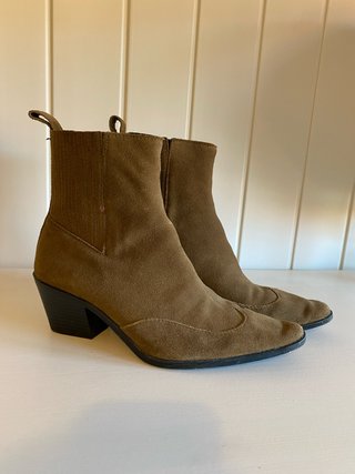 Botines Zara Camel Talla 37