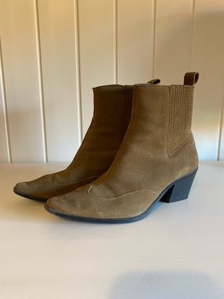 Botines Zara Camel Talla 37