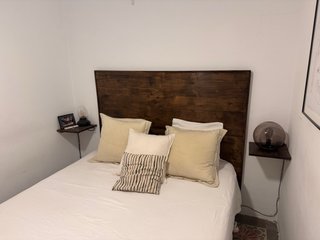 Cabezal de Cama Rústico de Pino 160cm