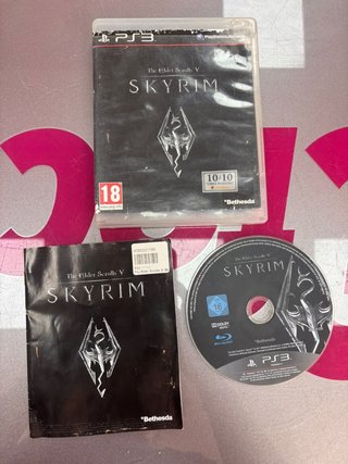 Videojuego PS3 skyrim