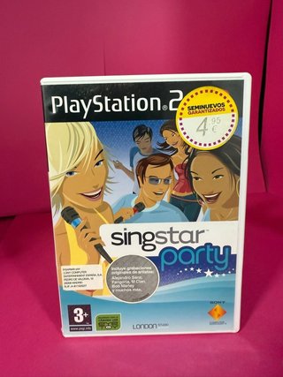 Videojuego PS2 Singstar Party