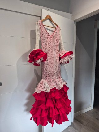 Vestido de Sevillana Artesanal